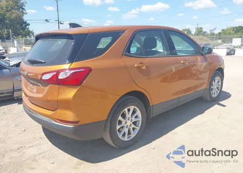 2018 Chevrolet Equinox Ls из США, поврежденный, VIN 2GNAXHEV5J6142105